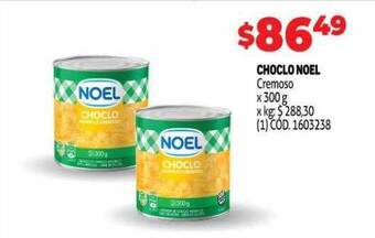 Makro Choclo noel oferta