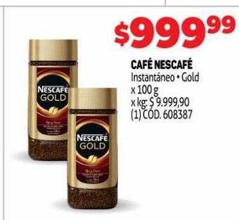 Makro Café nescafé oferta