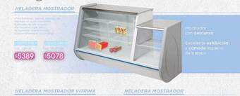 Cuotas del Sur Heladera mostrador oferta