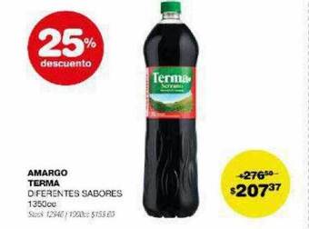Atomo Conviene Amargo terma 25% descuento oferta