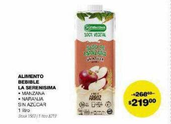 Atomo Conviene Alimento bebible la serenisima oferta