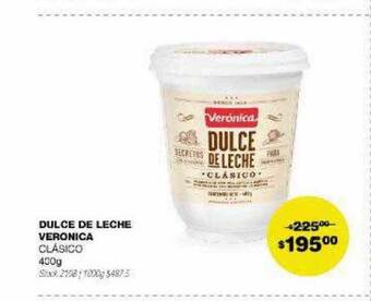 Atomo Conviene Dulce de leche veronica clásico oferta