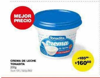 Atomo Conviene Crema de leche tonadita oferta