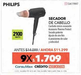 Nexon Philips secador de cabello oferta