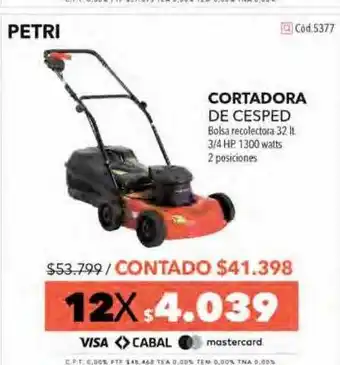 Nexon Petri cortadora de cesped oferta