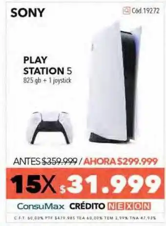 Nexon Sony play station 5 oferta
