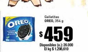 Cooperativa Obrera Galletitas oreo oferta