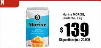 Cooperativa Obrera Harina morixe leudante oferta