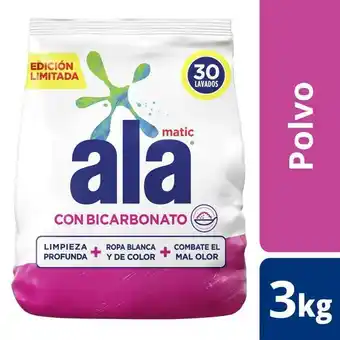 Coto Jabon en polvo matic c/bicarbonato ala paq 3 kgm oferta