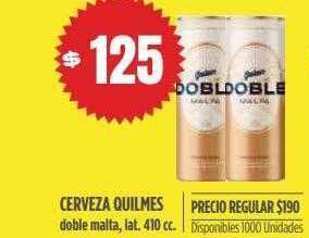 Supermercados Vea Cerveza quilmes oferta