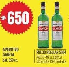 Supermercados Vea Aperitivo gancia oferta