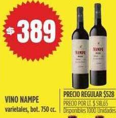 Supermercados Vea Vino nampe oferta