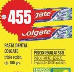 Supermercados Vea Pasta dental colgate oferta