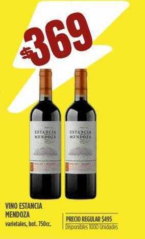 Supermercados Vea Vino estancia mendoza oferta