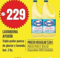 Supermercados Vea Lavandina ayudín oferta