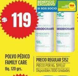 Supermercados Vea Polvo pédico family care oferta