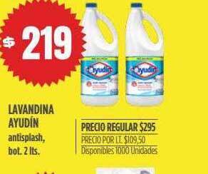 Supermercados Vea Lavandina ayudín oferta