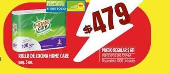 Supermercados Vea Rollo de cocina home care oferta