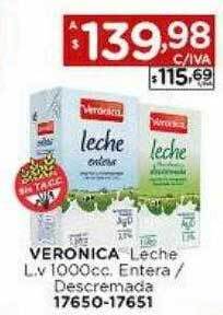 Hipermay Veronica leche lv entera descremada oferta