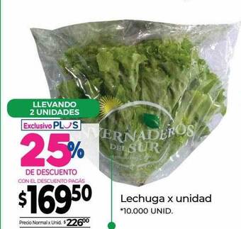 La Anonima Lechuga oferta