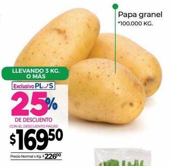 La Anonima Papa granel oferta
