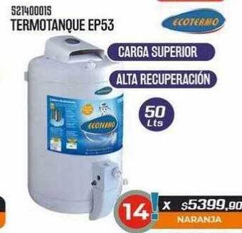 Pacman Termotanque ep53 ecotermo oferta