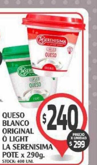 Supermercados Malambo Queso blanco original ó light la serenisima oferta