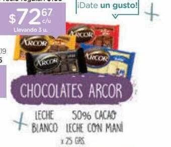 Farmacity Chocolates arcor oferta