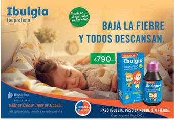 Farmacity Ibulgia ibuprofeno oferta