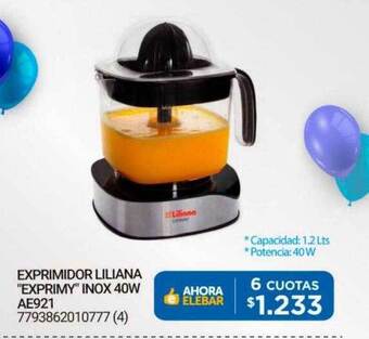 Punto Blu Exprimidor liliana oferta