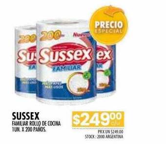 Pigmento Sussex familiar rollo de cocina oferta
