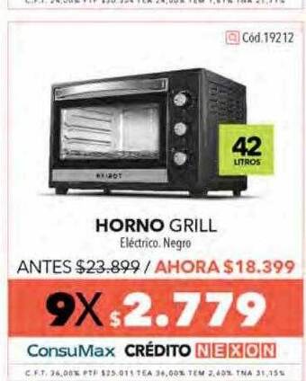 Nexon Horno grill oferta