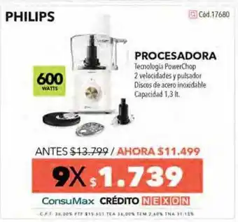 Nexon Procesadora philips oferta