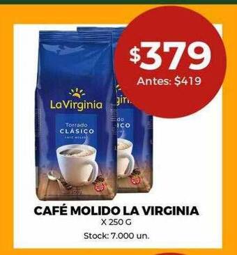 Super MAMI Café molido la virginia oferta