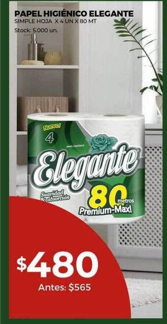 Super MAMI Papel higiénico elegante oferta