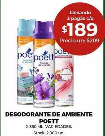Super MAMI Desodorante de ambiente poett oferta