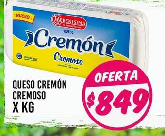 Supermercados Zeta Queso cremón cremoso oferta