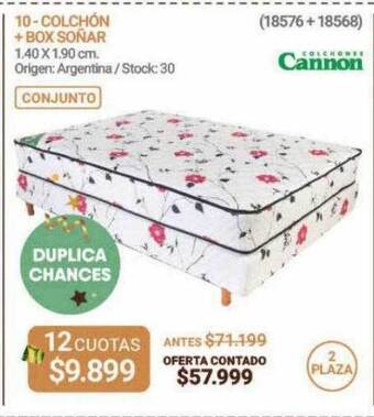 Hendel Colchón + box soñar cannon oferta