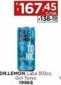 Hipermay Dr. lemon lata gin tonic oferta