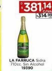 Hipermay La farruca sidra sin alcohol oferta