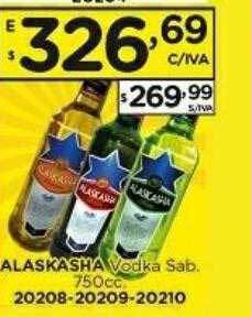 Hipermay Alaskasha vodka sab oferta