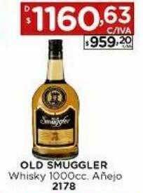 Hipermay Old smuggler whisky añejo oferta