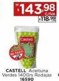 Hipermay Castell aceituna verdes rodajas oferta