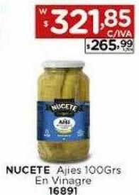 Hipermay Nucete ajies en vinagre oferta