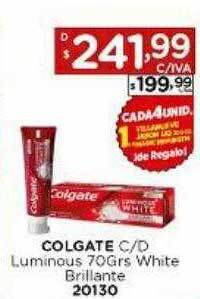 Hipermay Colgate c d luminous white brillante oferta