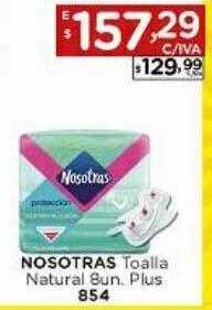 Hipermay Nosotras toalla natural plus oferta