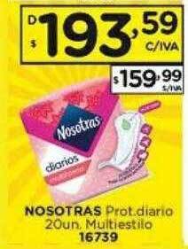 Hipermay Nosotras prot diario multiestilo oferta