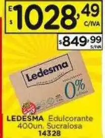 Hipermay Ledesma edulocrante sucralosa oferta