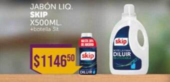 La Gallega Supermercados Jabón liq skip x500ml oferta