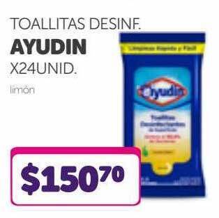 La Gallega Supermercados Toallitas desinf ayudin oferta